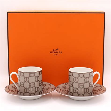 hermes coffee cup and saucer.